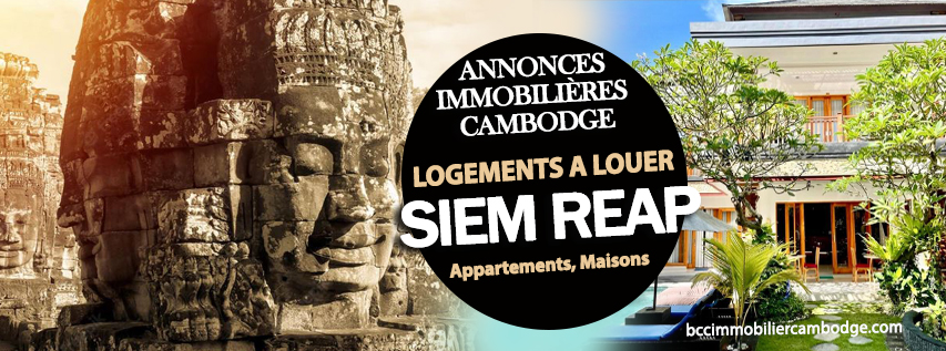 Agence immobilière en français au Cambodge. Siem Reap, villas, appartements, maisons, commerces à louer